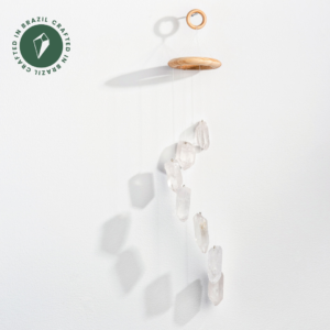 Clear Quartz Wind Chimes
