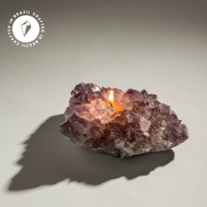 Amethyst Candle Holders