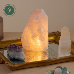 Rose Quartz Crystal Light
