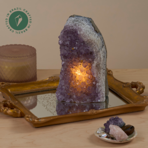 Amethyst Crystal Light