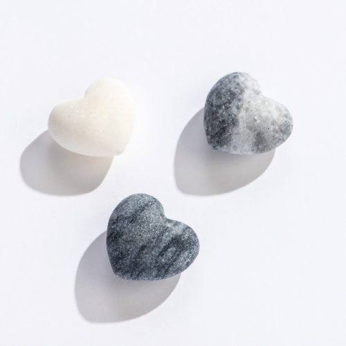Small Marble Hearts