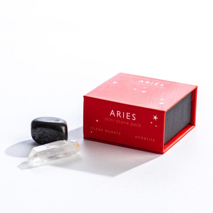 Aries Zodiac Mini Stone Pack
