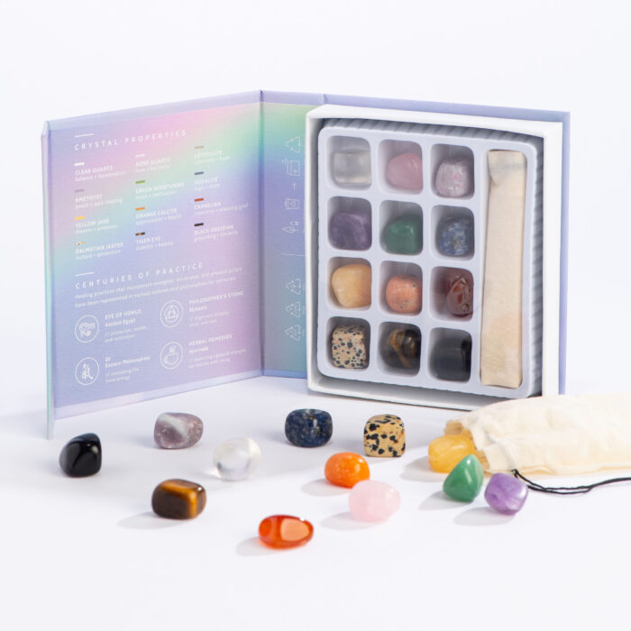 wholesale healing stones boxed crystal collection