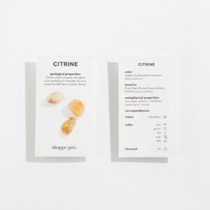 Citrine Property Cards