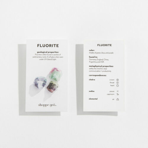Fluorite Property Cards