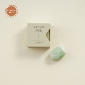 Natural Palm Stone: Xiuyan Jade