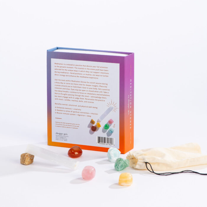 wholesale meditation stones boxed crystal collection