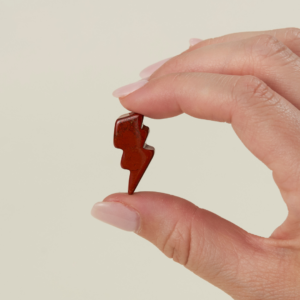 Assorted Carved Mini Crystal Lightning Bolts