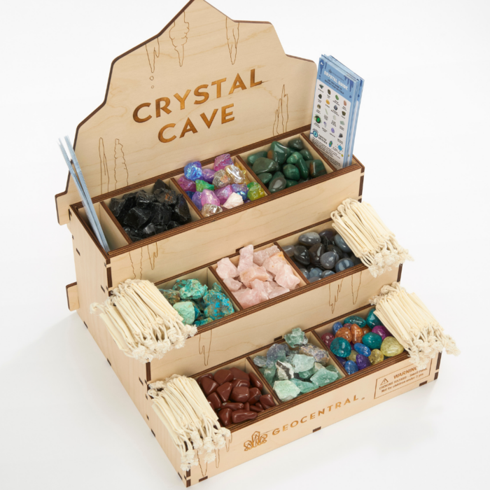 wholesale crystal cave loose crystal display