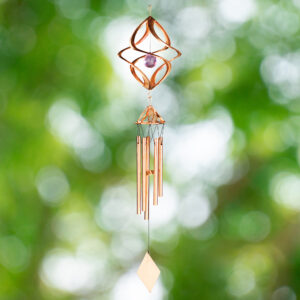 Purple Cosmix Chime Spinner - 25"