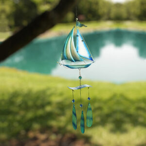 Sailboat Wind Chime - 28.5"