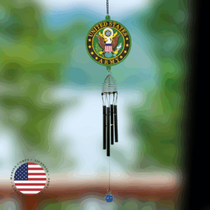 U.S. Army Patriot Wind Chime - 23"