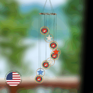 U.S. Marines Spiral Wind Mobile - 32"