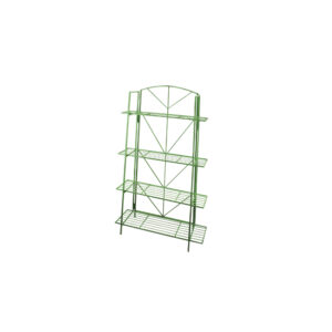 4-Tier Plant Shelving Unit - Green