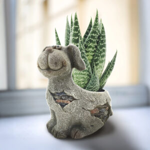Mini Dog Planter