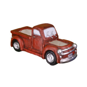 Vintage Red Truck Double Planter