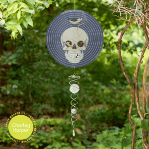 Charley Harper "Wrented" Wind Spinner - 29"