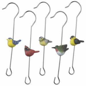 Assorted Garden Hooks w/ Bird Figures