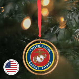 U.S. Marines Keepsake Ornament - 3" diameter