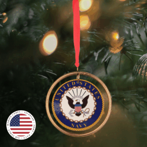 U.S. Navy Keepsake Ornament - 3" diameter