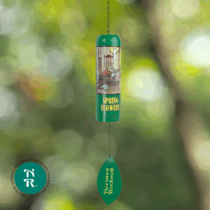 Norman Rockwell "Spring Flowers" Chime Bell - 27"