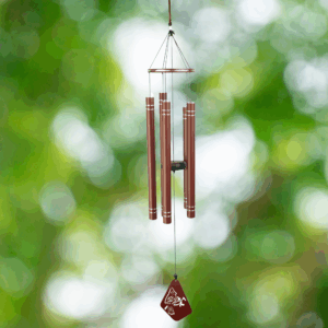 Maroon Bird Classic Wind Chime - 36"