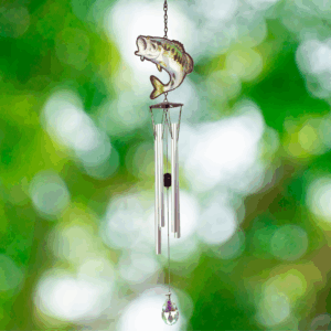 Printed Fish Suncatcher Wind Chime - 29"