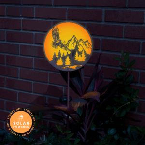 Eagle Landscape Solar Light Stake