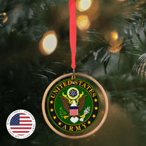 U.S. Army Keepsake Ornament - 3" diameter