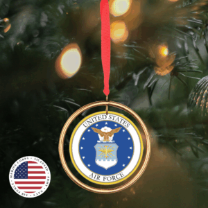 U.S. Air Force Keepsake Ornament - 3" diameter
