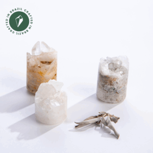 Clear Quartz Crystal Cupcakes