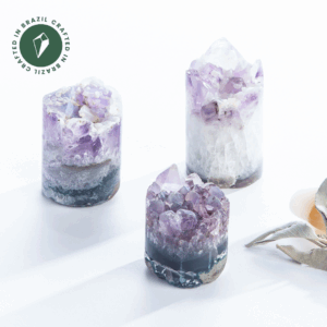 Calcite Amethyst Crystal Cupcakes