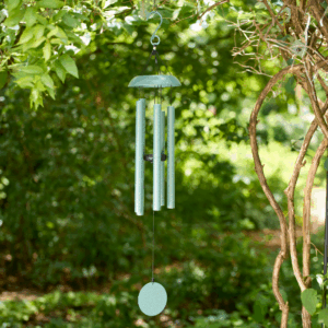 Verdi Gris Canopy Wind Chime - 36"
