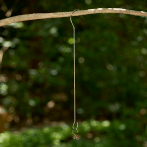 15" Smoked Steel Hooks - 48 pc