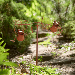 Small Frogs Balancer Garden Stake - 20"
