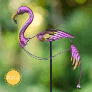 Flamingo Balancer Garden Stake - 47"