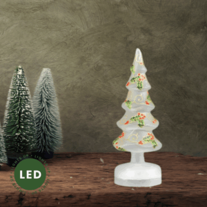 Frosted Holly LED Christmas Tree (Small)