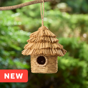 Rice Straw Bird Nesting Hut