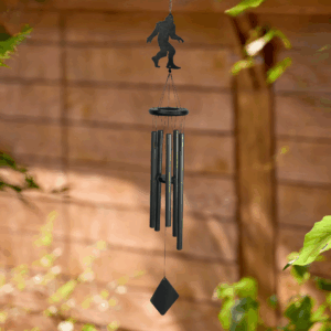 Bigfoot Silhouette Wind Chime - 40"
