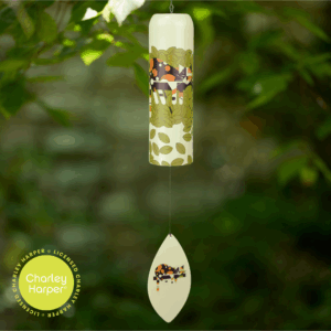 Charley Harper "Limp on a Limb" Bell Chime - 27"