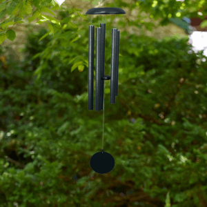 Black Canopy Wind Chime - 36"