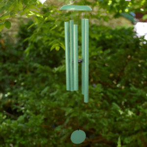 Verdi Gris Canopy Wind Chime - 51"