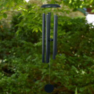 Black Canopy Wind Chime - 51"