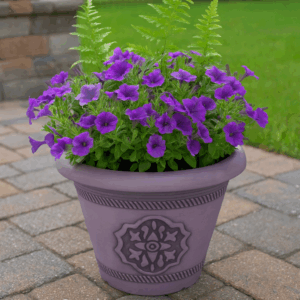 Celtic Cross Planter - Gray