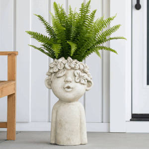 Flower Crown Boy Planter