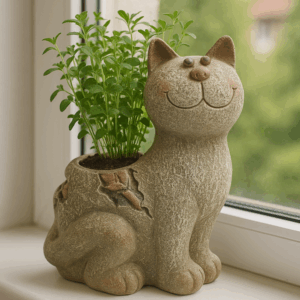 Mini Cat Planter