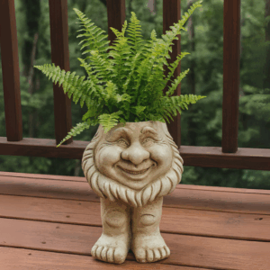 Bearded Face Standing Planter