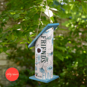 Kathy Hatch "Friends & Family" Birdhouse (1" - 1.5" opening)