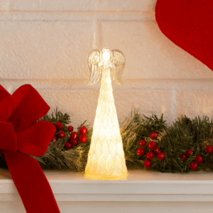 Light Up Standing Angel w/ Marquise Detailing (small)