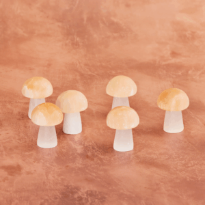 wholesale selenite crystal mushrooms